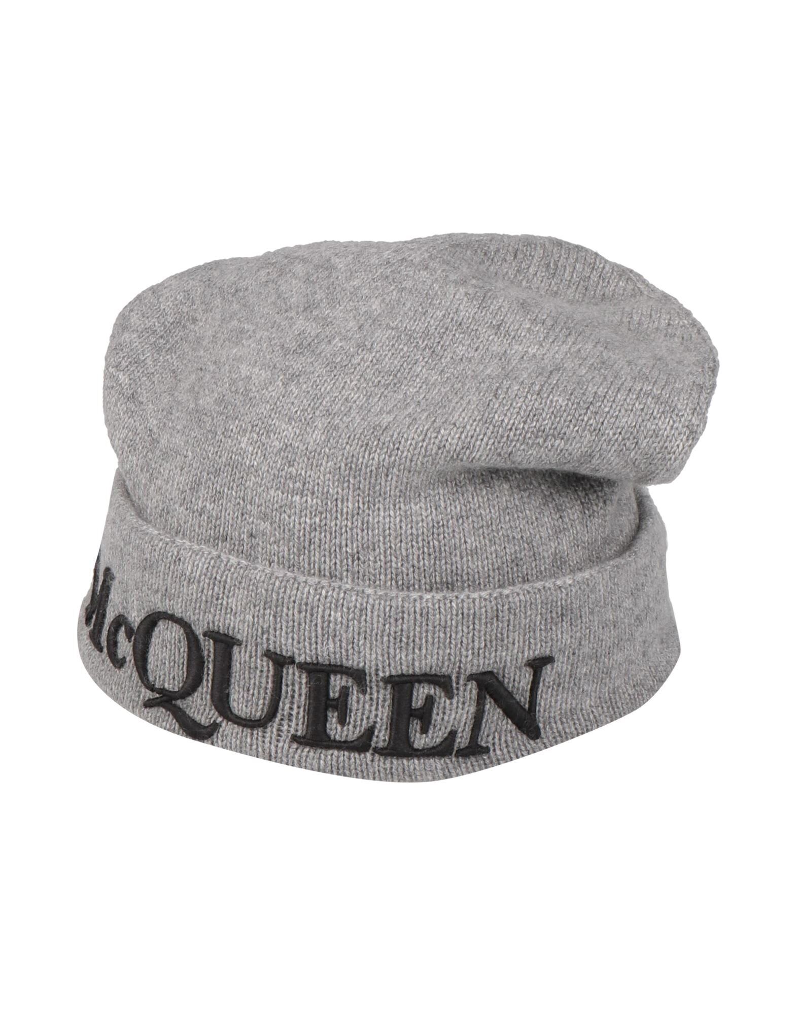 

Шапка Alexander Mcqueen, серый