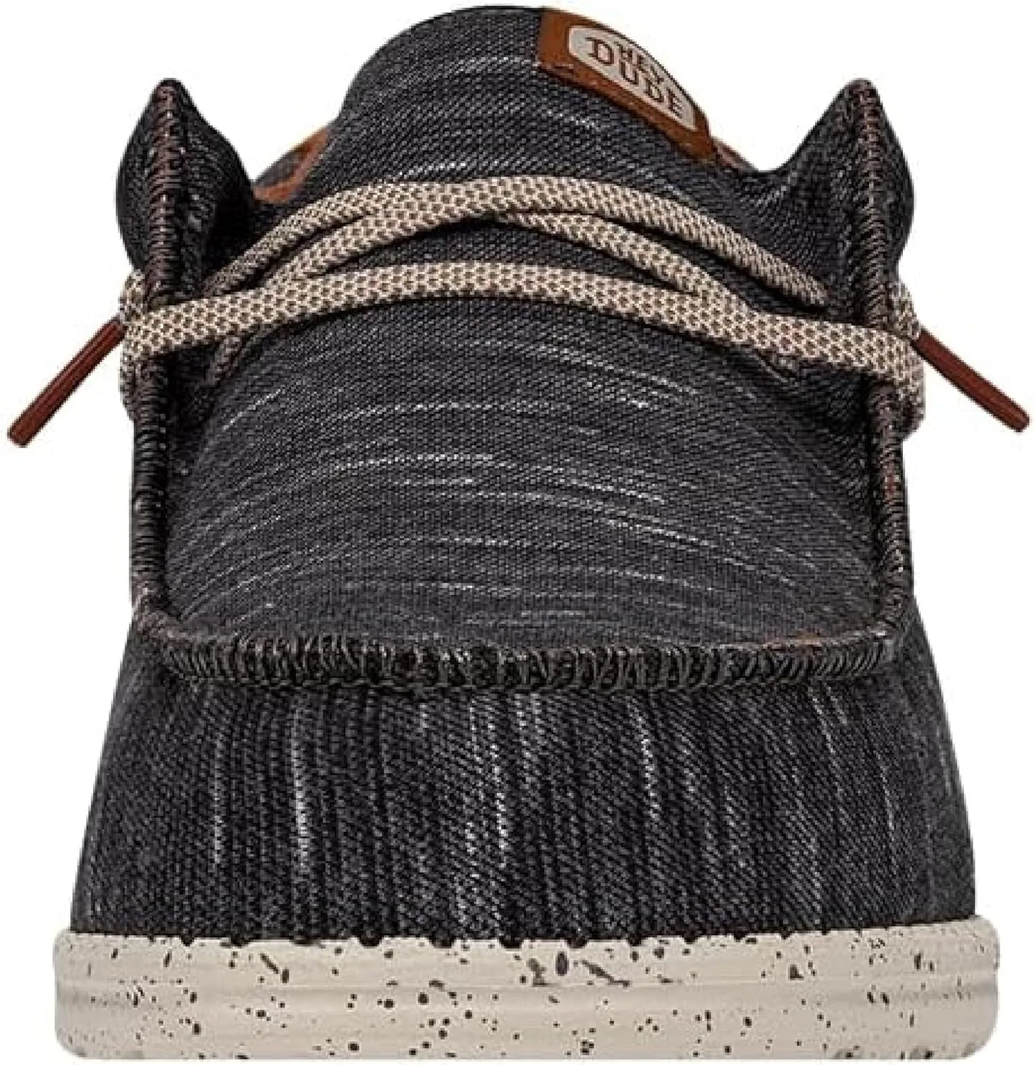 Мужские слипоны Heydude Wally Jersey Wally, Charcoal — фото 3