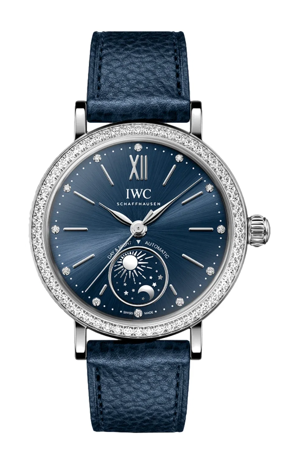 ПОРТОФИНО АВТОМАТИЧЕСКИЕ ДЕНЬ И НОЧЬ 34 - IW659801 IWC SCHAFFHAUSEN, синий
