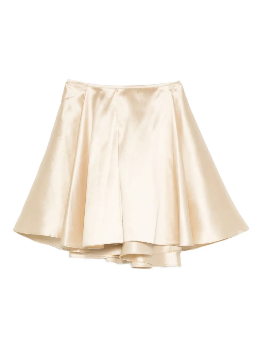 

Атласная юбка мини Gemy Maalouf, нейтральный