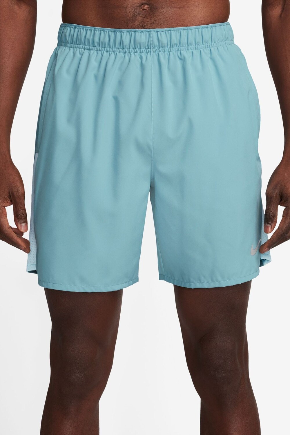 

Шорты для бега Dri Fit Challenger без подкладки Nike, бирюзовый