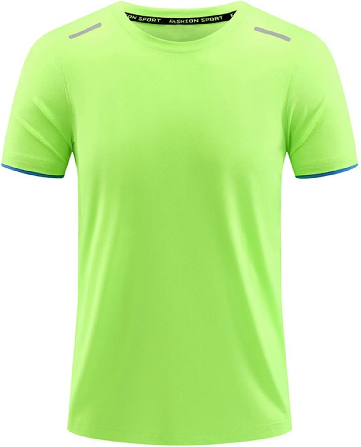 

Футболка с коротким рукавом Unisex Quick Dry с отражающими полосками для бега Yhong