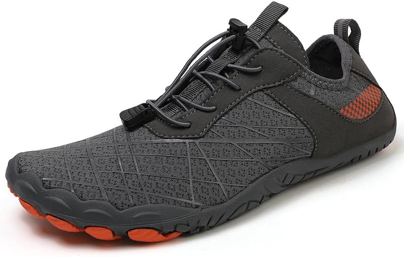 

Дышащие водные кроссовки для мужчин и женщин, широкие носки, для плавания и походов, противоскользящие для пляжа и активного отдыха на природе Generic, серый