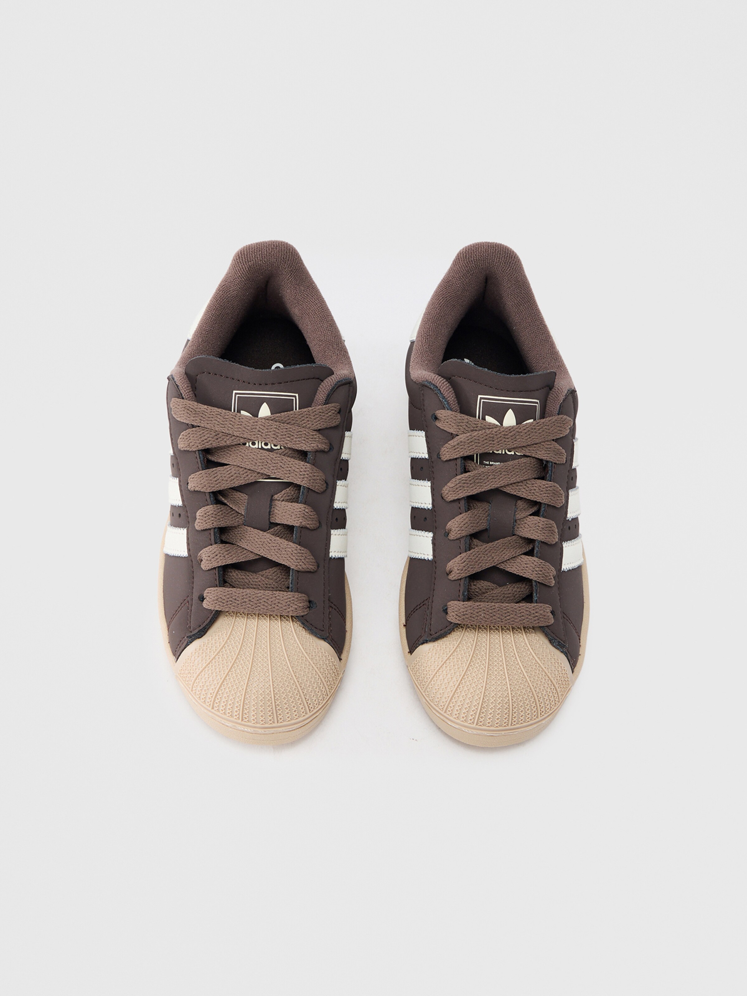 Adidas Originals Кроссовки 'SUPERSTAR II' в темно-коричневом цвете — фото 3