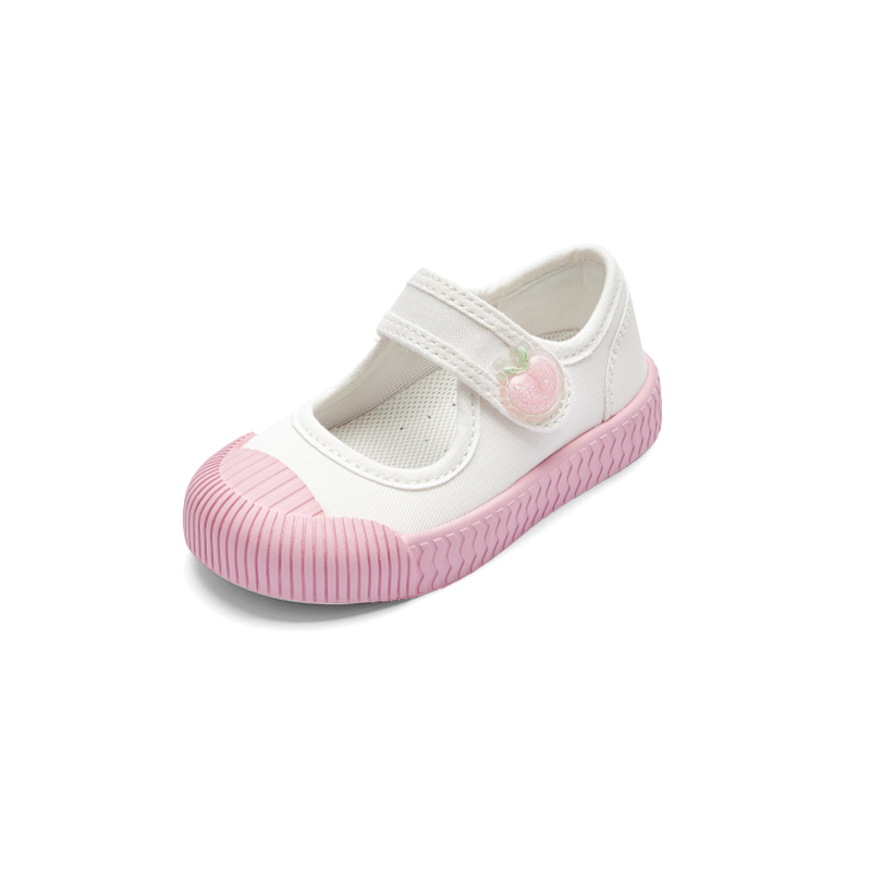 

Детские нескользящие низкие ботинки для малышей BALABALA, розовый