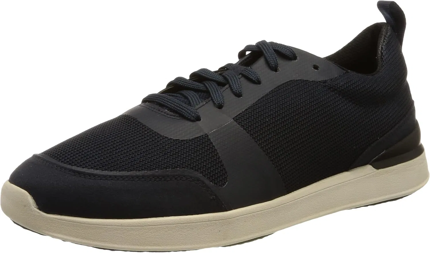 Мужские кроссовки Clarks на шнуровке, Navy Knit