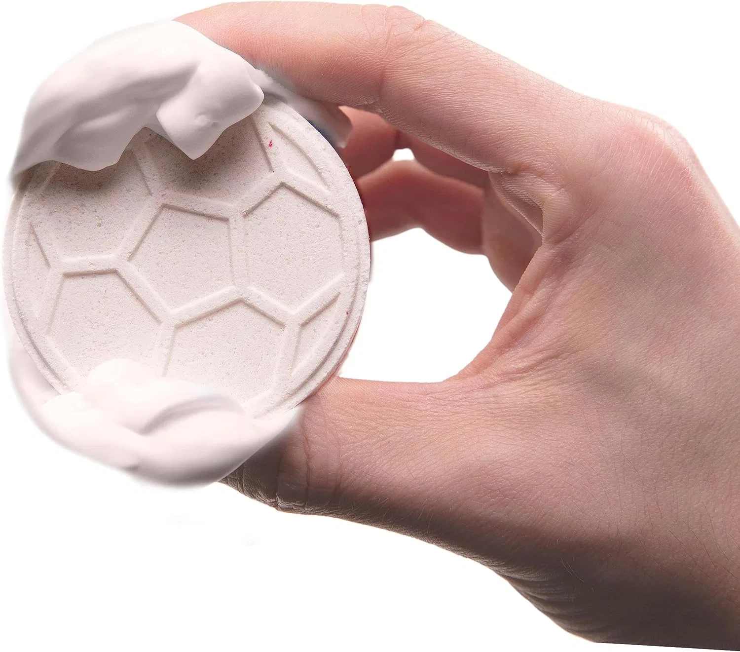 Детская бомбочка для ванны INKEE Foamy Football с ароматом попкорна Inkee — фото 2