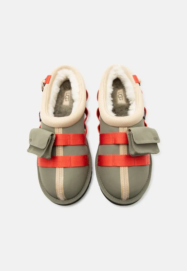 Тасманские лесные сабо Ugg, Burnt Olive/Red Pepper — фото 4