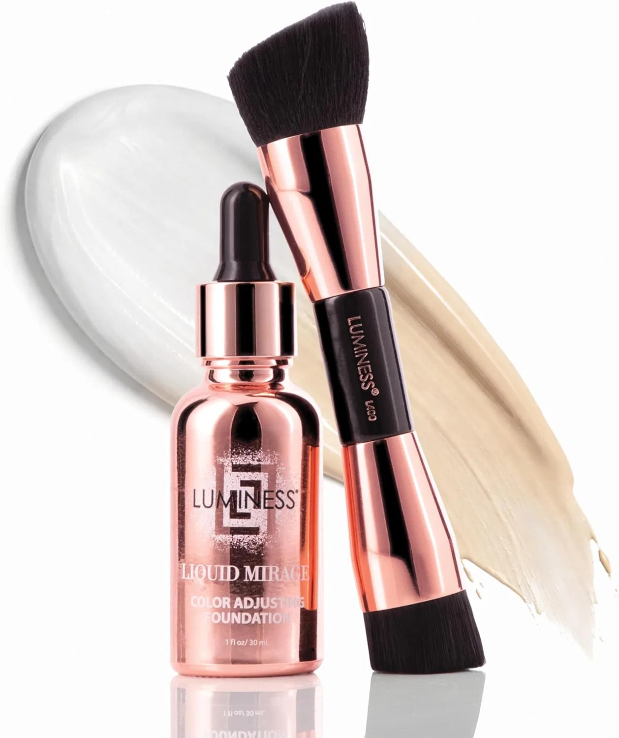 Тональный набор Luminess Liquid Mirage SPF 50, адаптивный цвет, 02 light