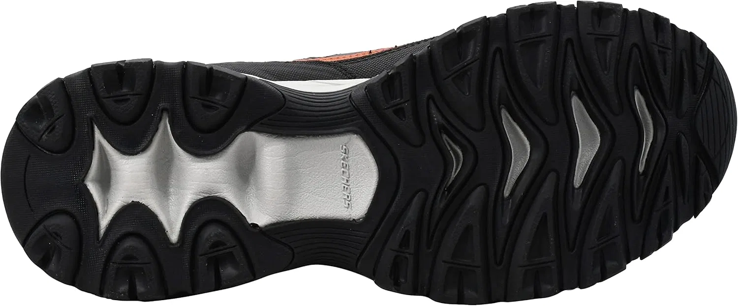 Кроссовки мужские Skechers Charcoal/Orange — фото 4