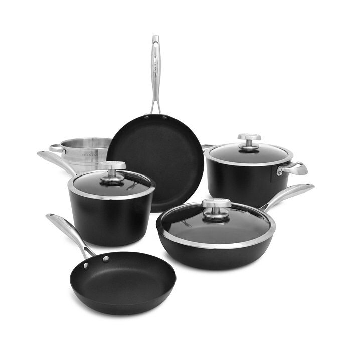 

Scanpan PRO IQ Набор посуды из 9 предметов, черный