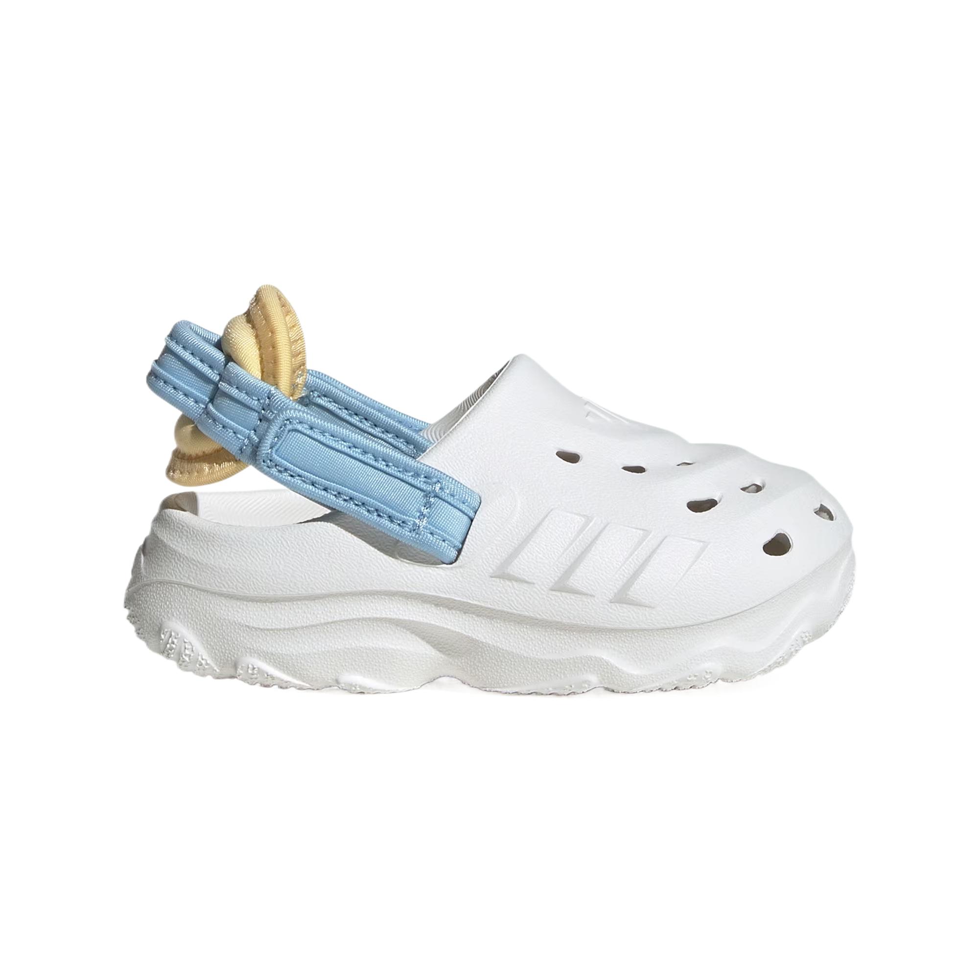 Adidas Максиклог низкие детские туфли bright white для малышей — фото 2