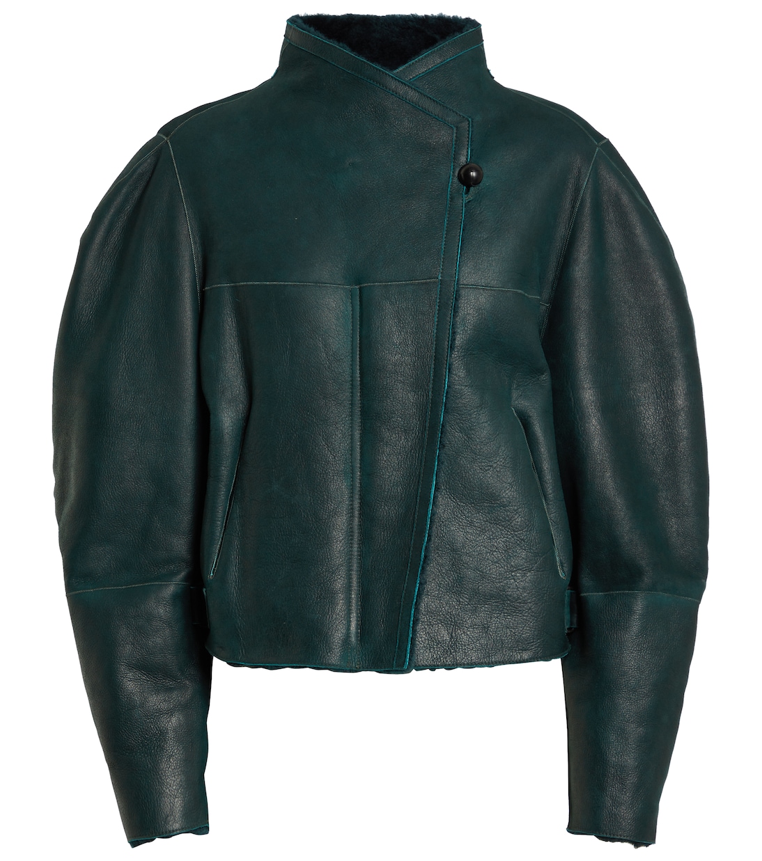 

Куртка из овчины акации Isabel Marant, Dark Green