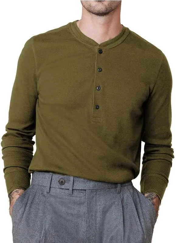 

Мужская футболка-поло с длинным рукавом, Slim-Fit, мягкая RSZGSWS