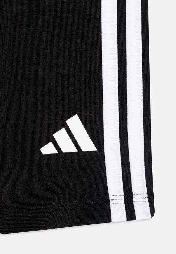 Основные байкерские леггинсы Adidas Performance, Black/White — фото 3