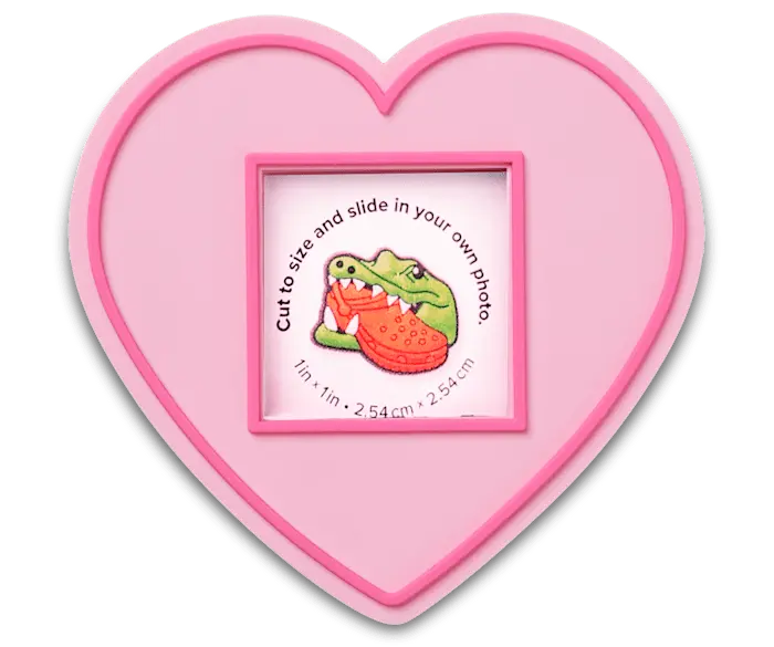 

Джиббитсы Heart Picture Frame Crocs
