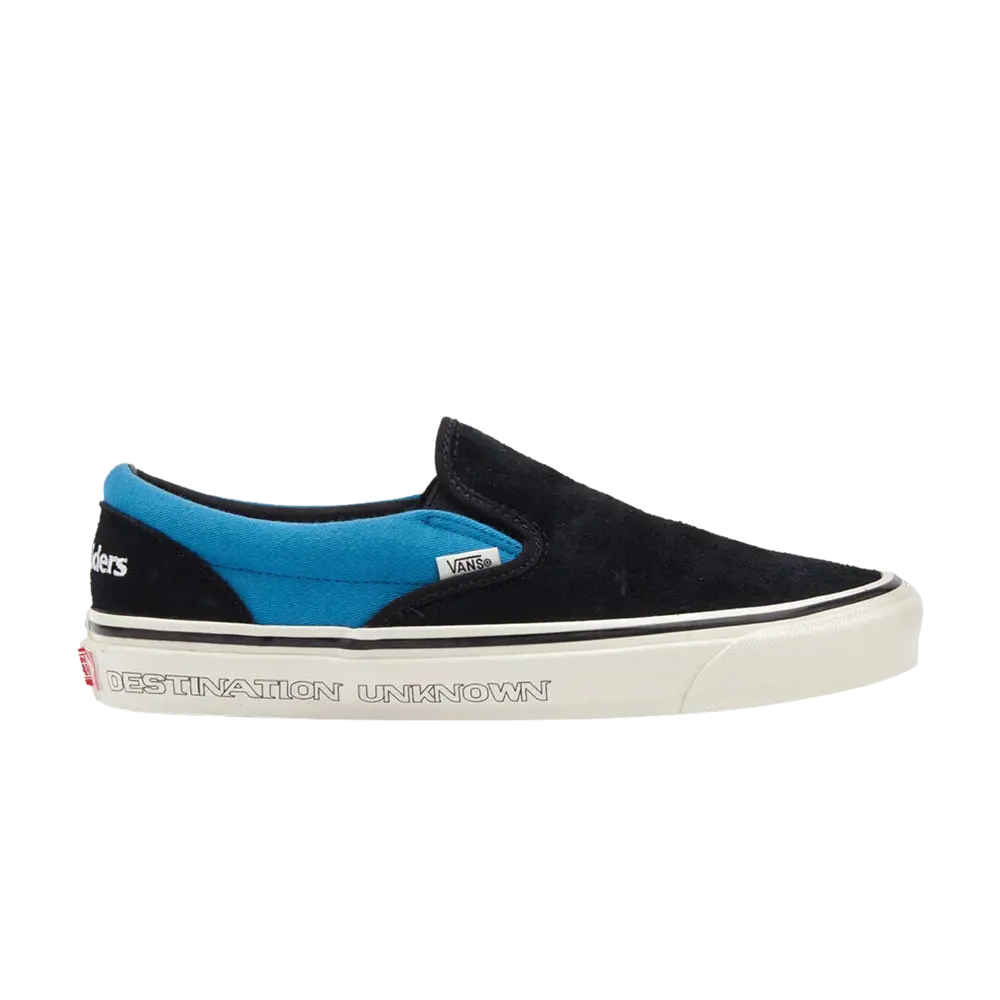 Слипоны Liberaiders x Classic 98 DX Vans, черный