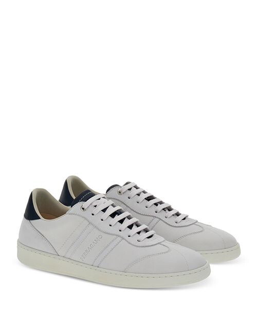 

Мужские кроссовки Achille 1 на шнуровке Ferragamo, цвет White