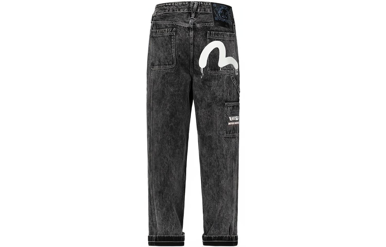 

Джинсы мужские черные Evisu, черный
