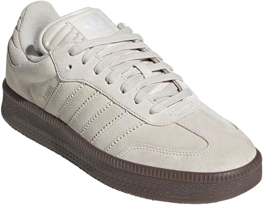Мужские кроссовки adidas Samba XLG на шнуровке - повседневные, слоновая кость, слоновая кость — фото 2