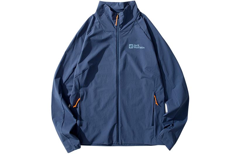 

JACK WOLFSKIN Предварительно пропитанная куртка унисекс, Twilight Blue/1292