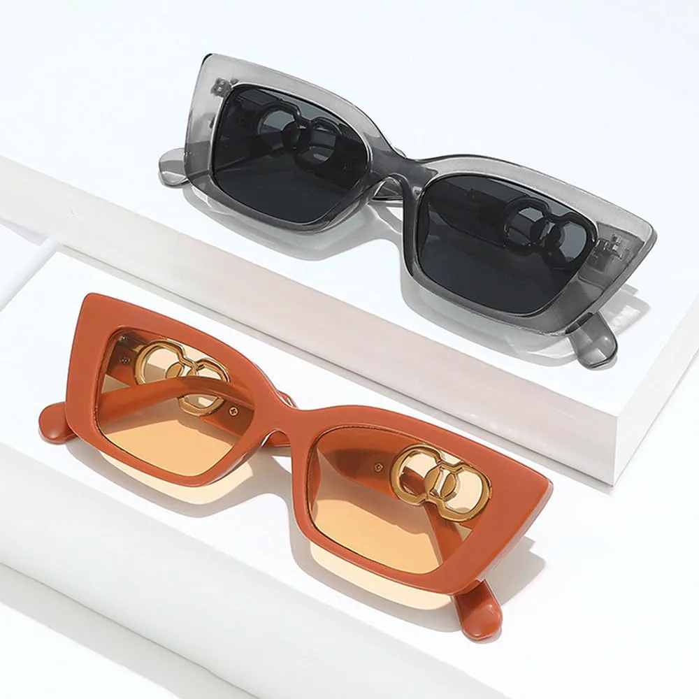 

Солнцезащитные очки для женщин и мужчин. Модные солнцезащитные очки. Винтажные очки в стиле панк. Роскошные металлические круглые очки HVTVTLA, White Black