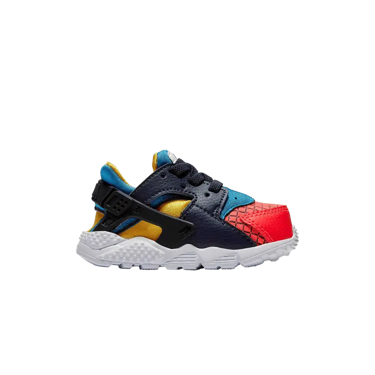 

Кроссовки Nike Huarache Run Now TD Bright Crimson Photo Blue, разноцветный