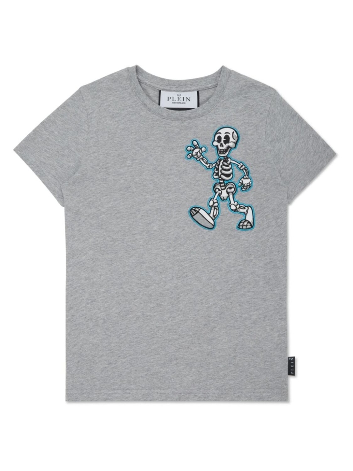 

Philipp Plein футболка Skully Gang, серый