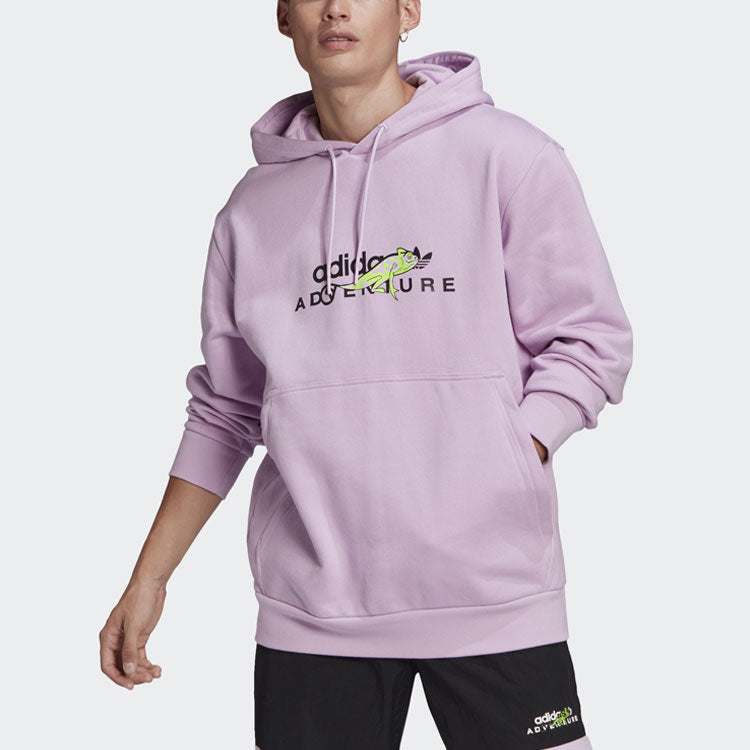 Худи adidas originals MENS Chameleon Printed Sports Purple, фиолетовый — фото 2
