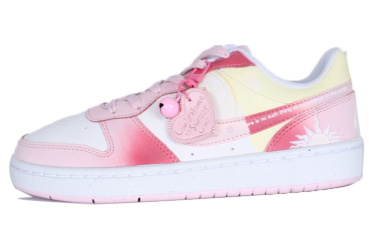 

Кроссовки Nike Skateboarding Shoes Women's Low-top Pink/white, розовый