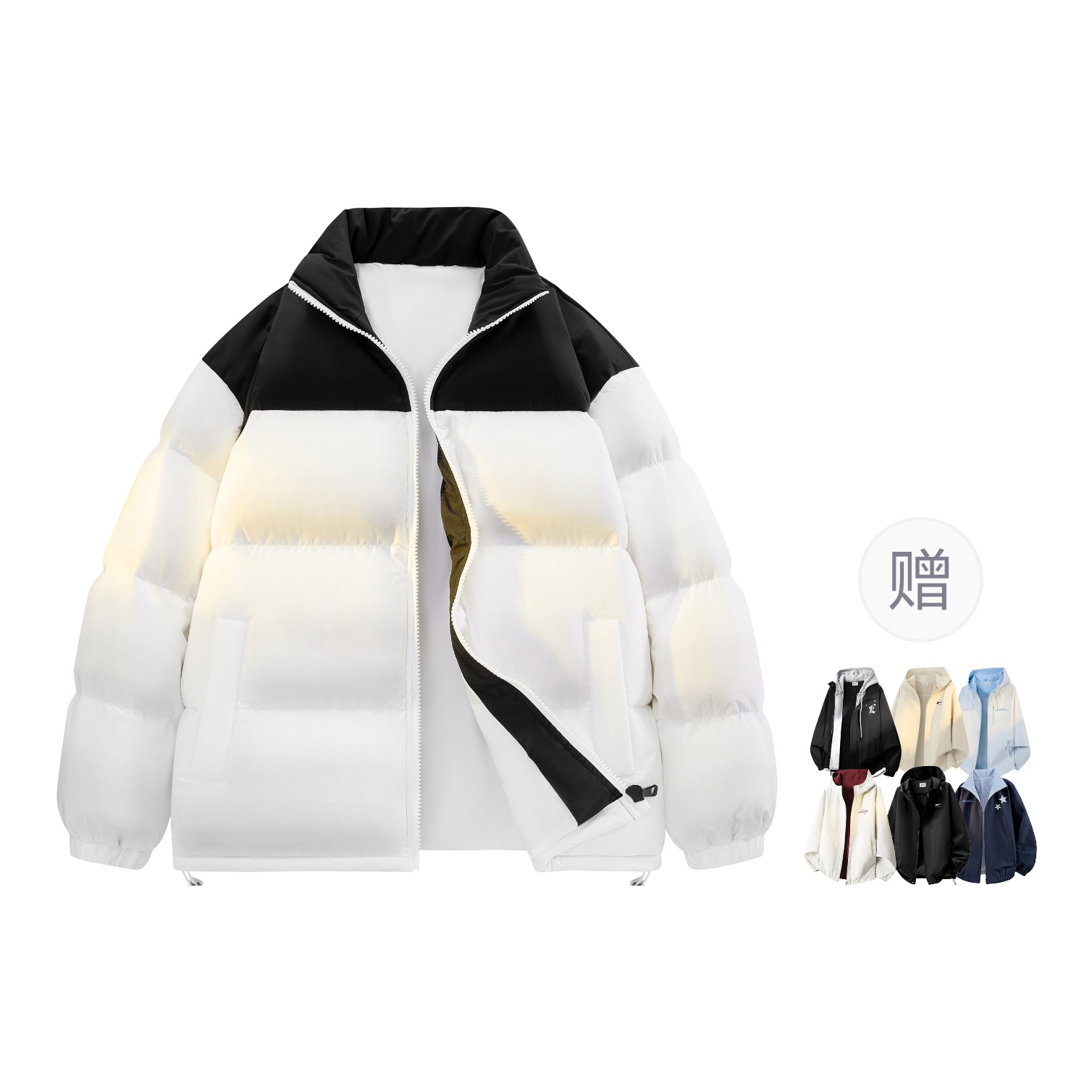 

Куртка пуховая Huichao Riding The Wind Collection для женщин WARRIOR, белый[comes with random jacket]