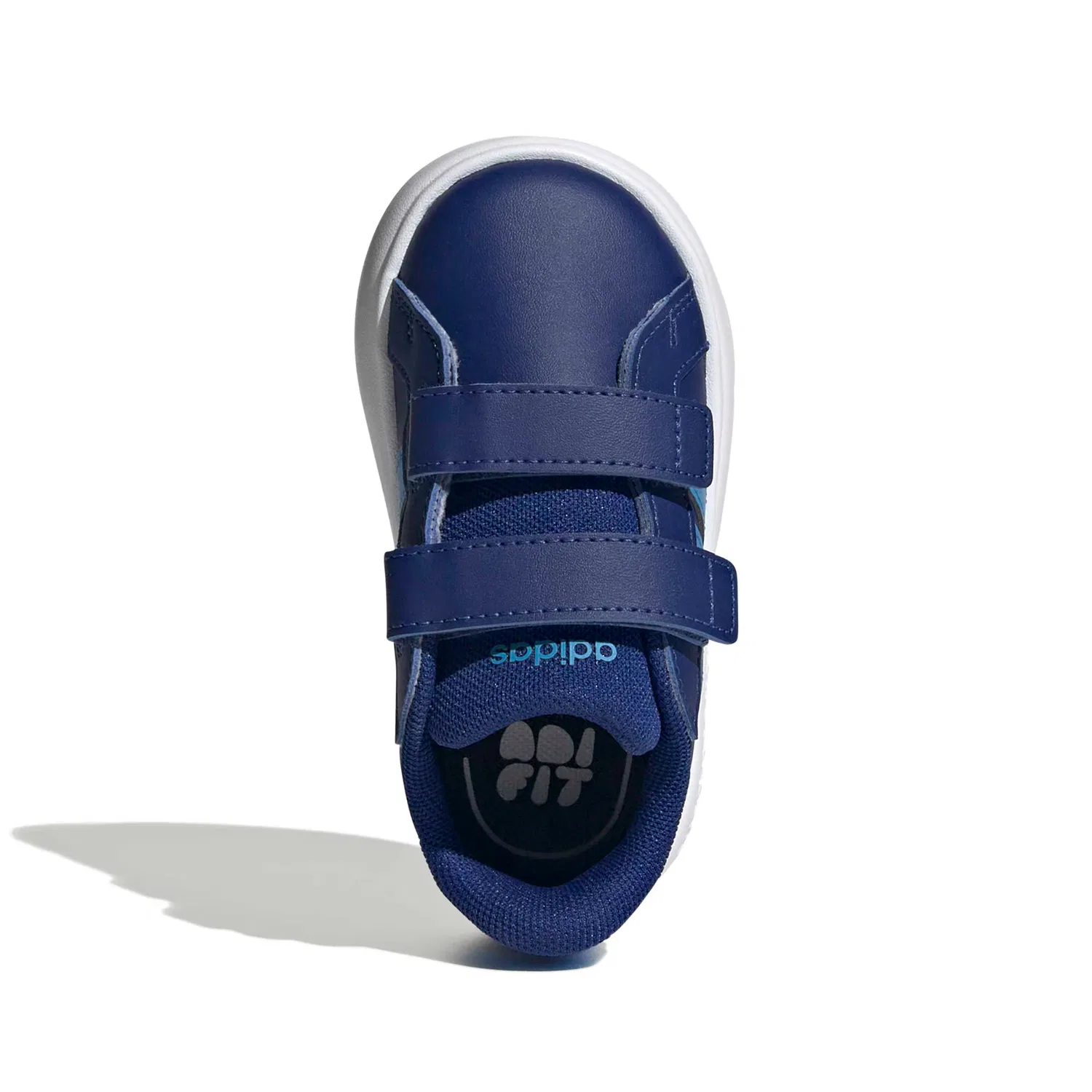 Кроссовки Adidas Sportswear GRAND COURT 3.0 синего и темно-синего цвета — фото 3