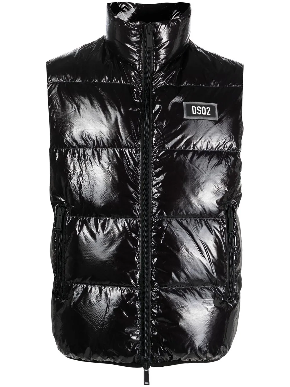 

Дутый жилет Ultra Light DSQUARED2, черный