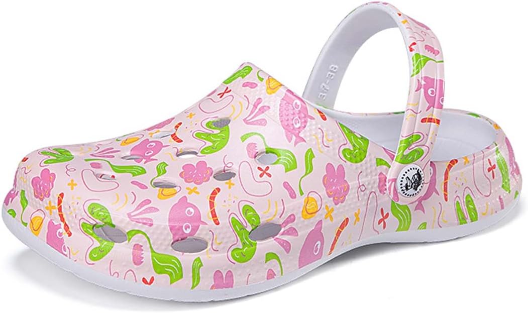 

Садовые сандалии HYDLONGR для мужчин и женщин, легкие, дышащие, быстро сохнущие пляжные тапочки, нескользящие мюли, сабо, красный/зеленый/розовый