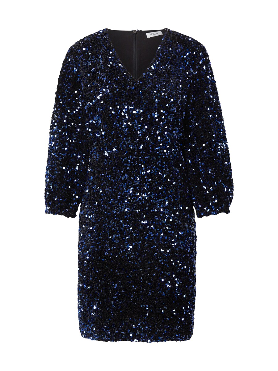 

Мини платье s.Oliver BLACK LABEL Dress, цвет blue/marine blue