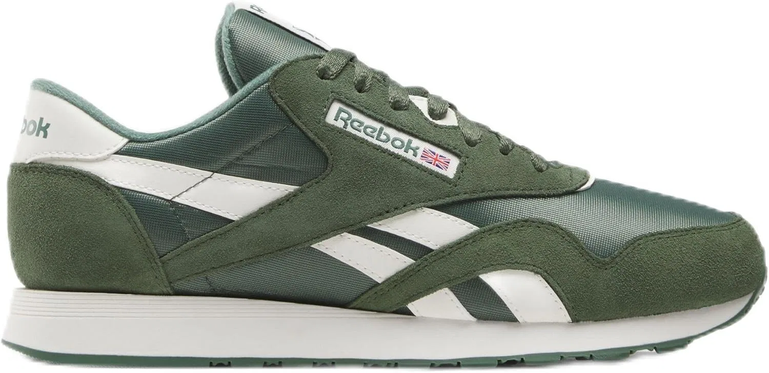 Мужские классические нейлоновые кроссовки Reebok, Escape Green Escape Green Chalk