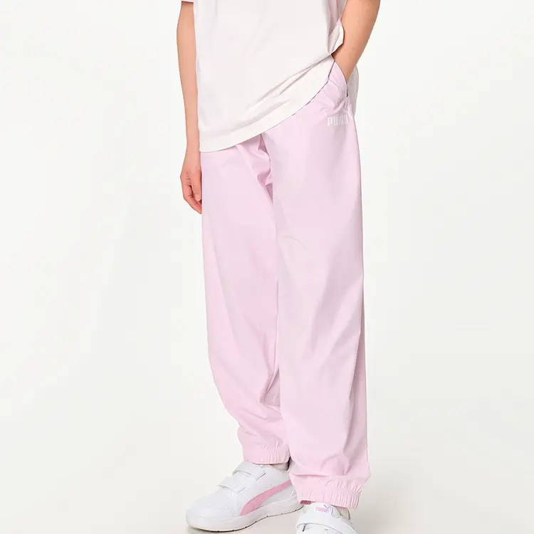 PUMA Детские вязаные спортивные штаны Sportstyle Series SS25 Pink — фото 4