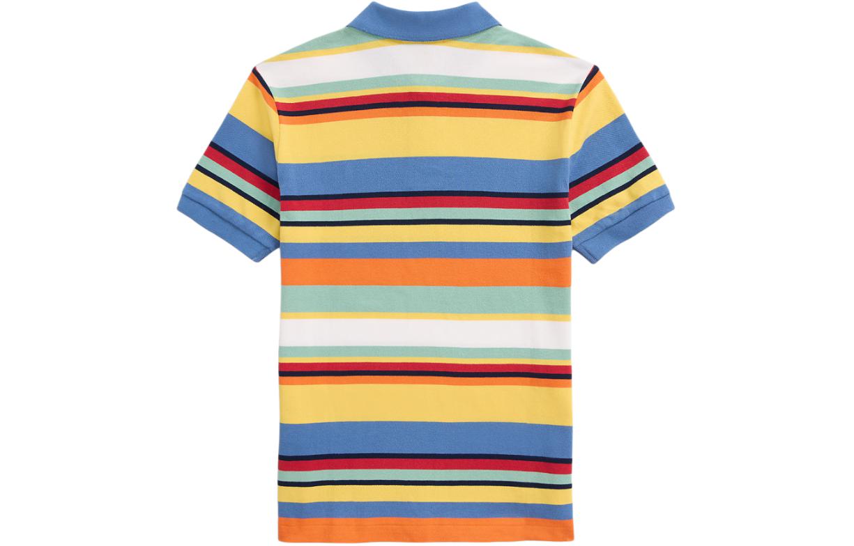 Футболка SS24 разноцветная детская Polo Ralph Lauren, мультиколор — фото 4