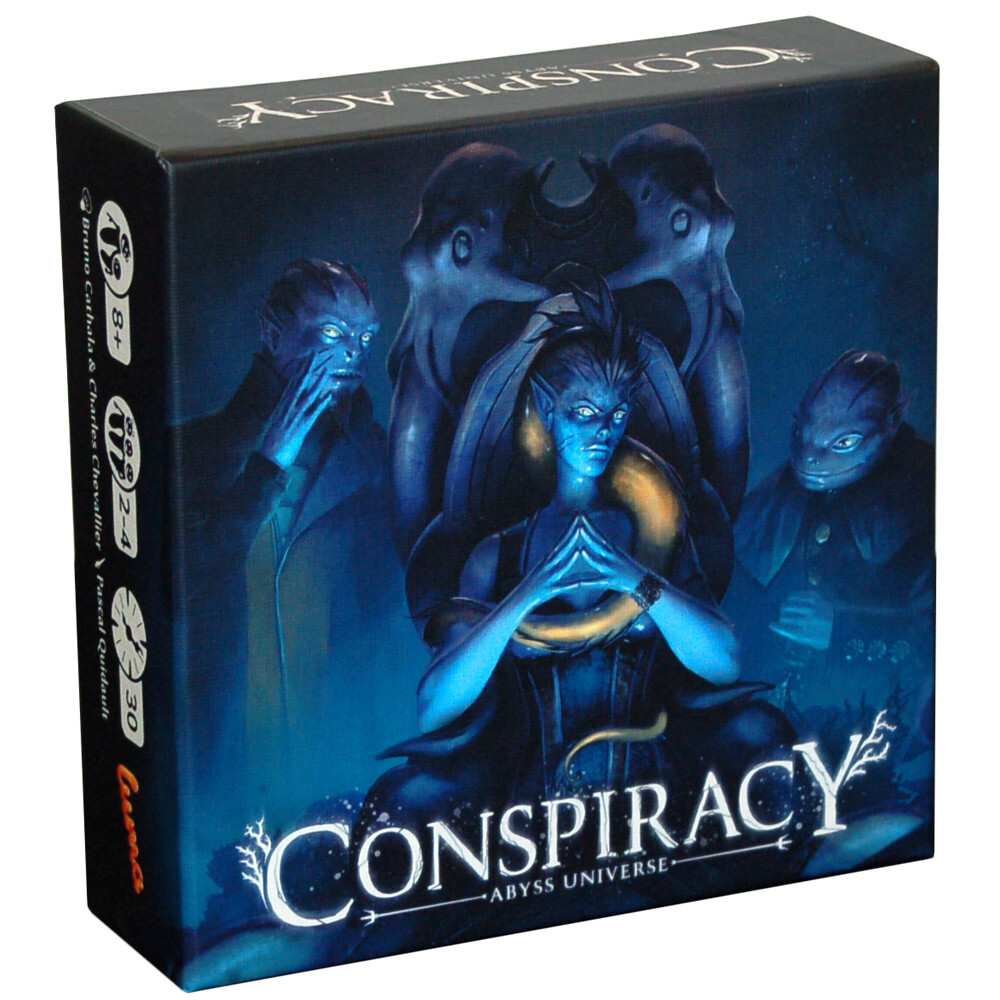 

Настольная игра Bombyx Conspiracy: Abyss Universe - Blue Cover Variant