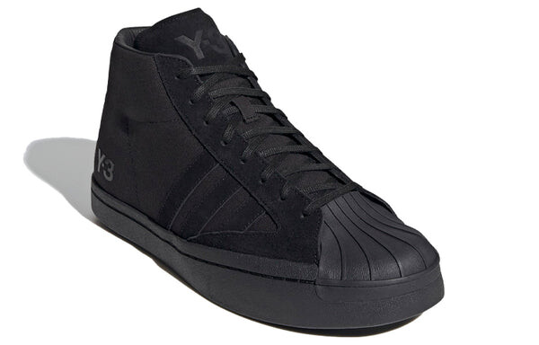 Кроссовки adidas Y-3 Yohji Pro 'Triple Black', черный — фото 3