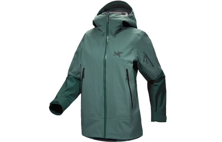 

Женская лыжная куртка Arcteryx, зеленый