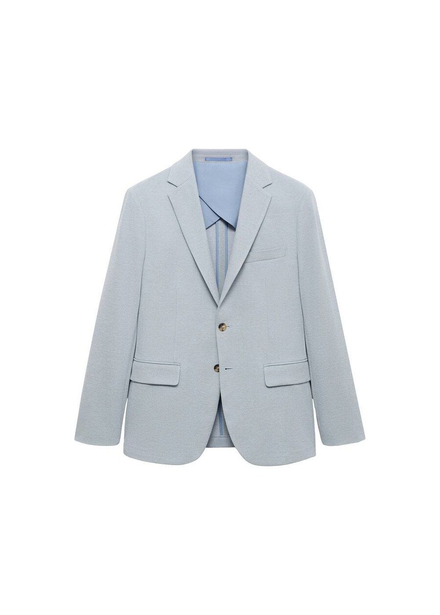 

Приталенный пиджак MANGO MAN Verner, Pastel blue