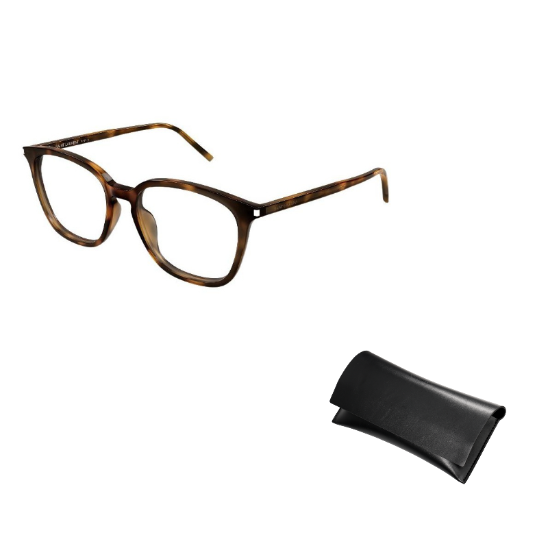 

SAINT LAURENT Очки квадратной формы, Tortoiseshell
