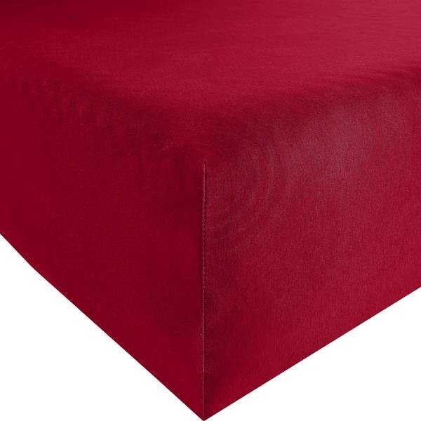 

Простынь на подгонке REDBEST 119482, 140x1x200 см, бордовый