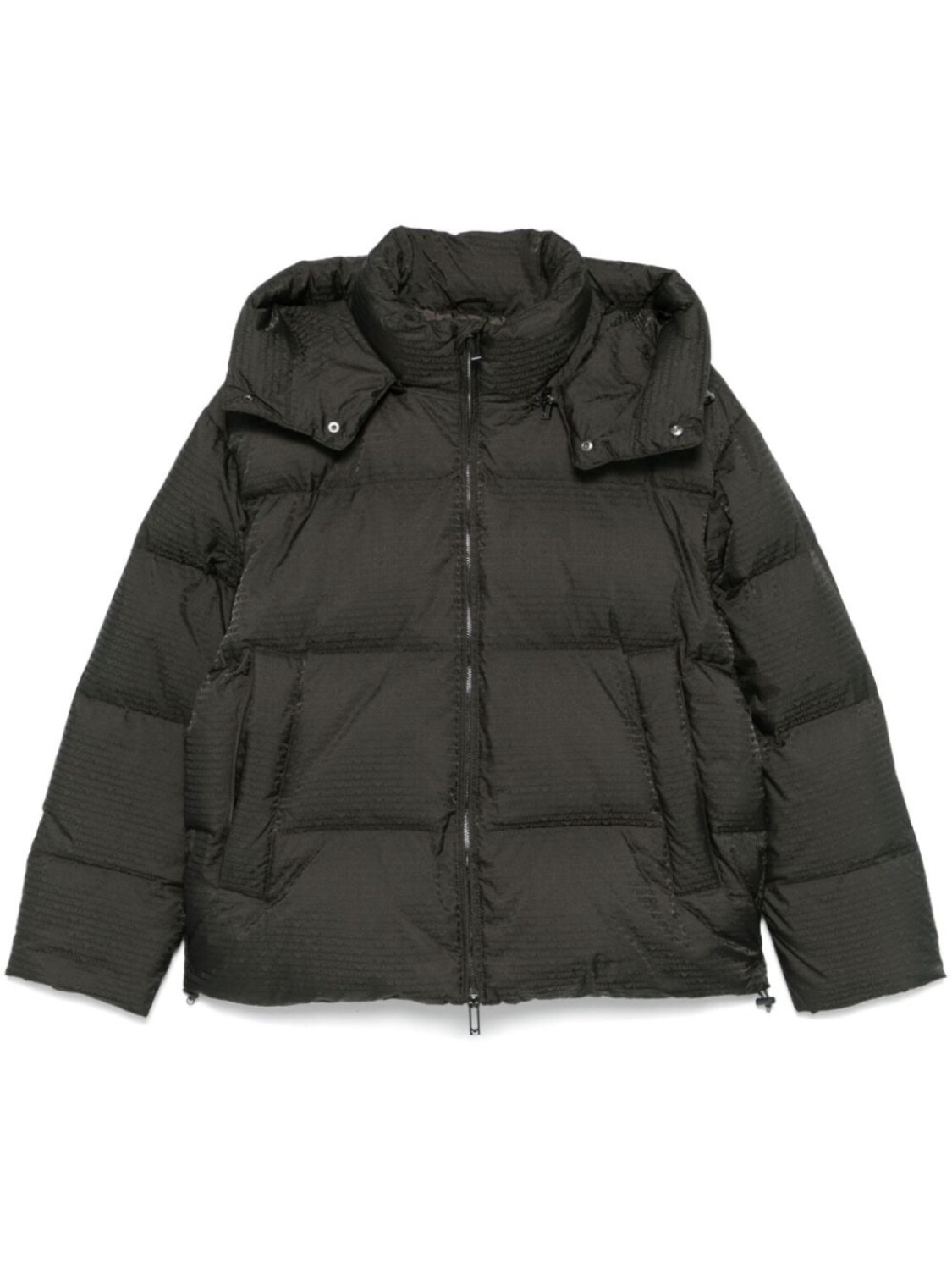 

Жаккардовая куртка с логотипом Emporio Armani, зеленый