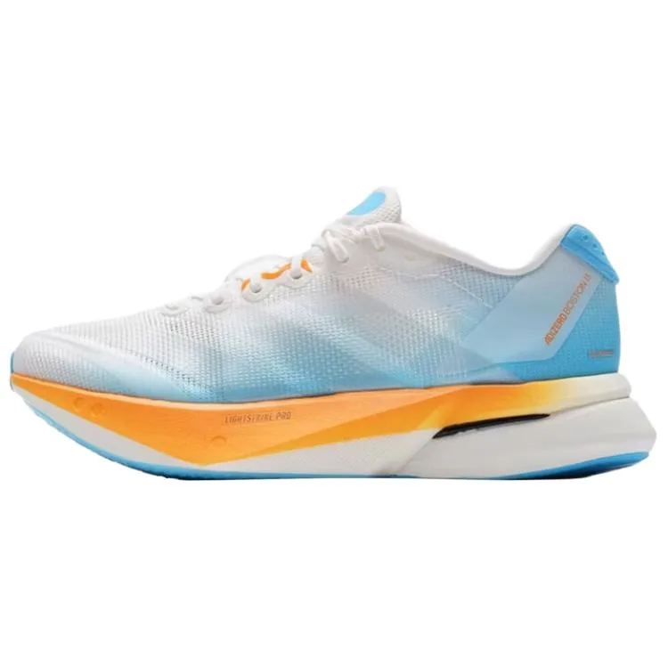 Adidas Adizero Boston 13 кроссовки для бега Unisex White Blue Orange