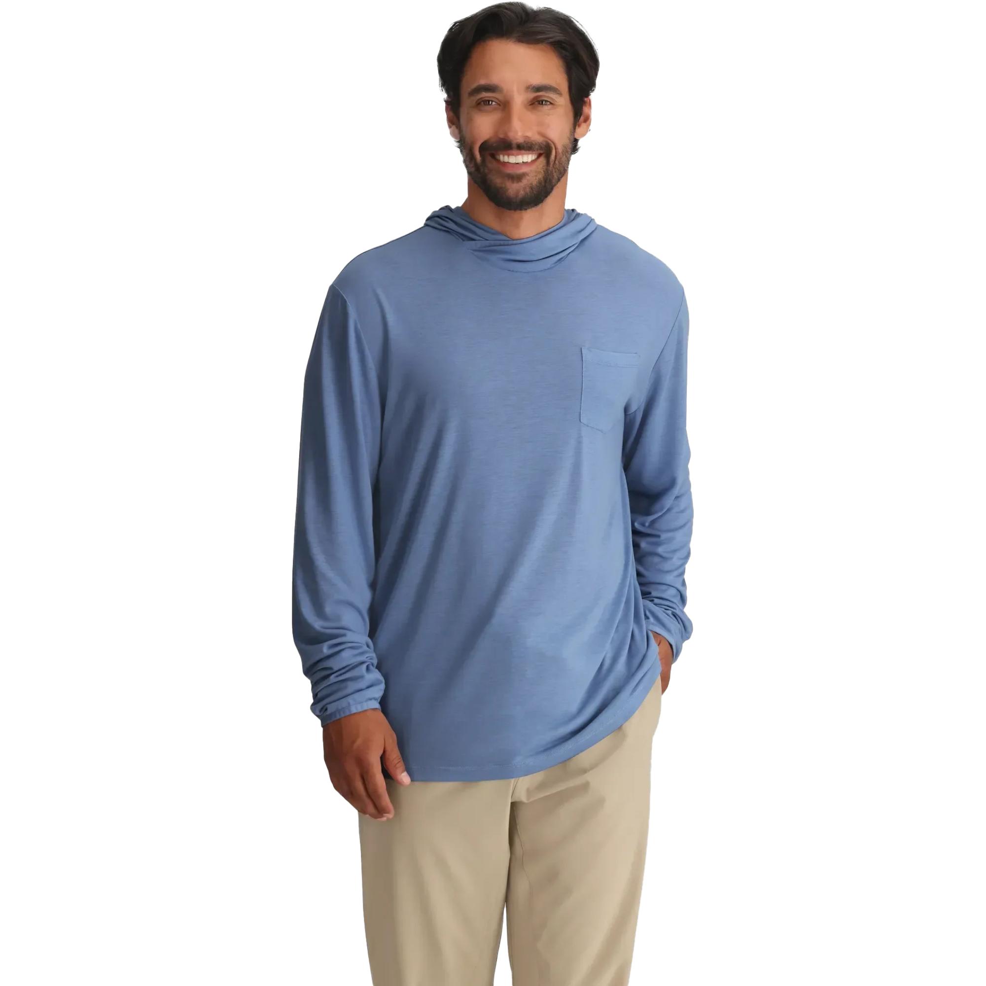 

Мужская легкая толстовка с капюшоном из бамбука Free Fly, Last Light