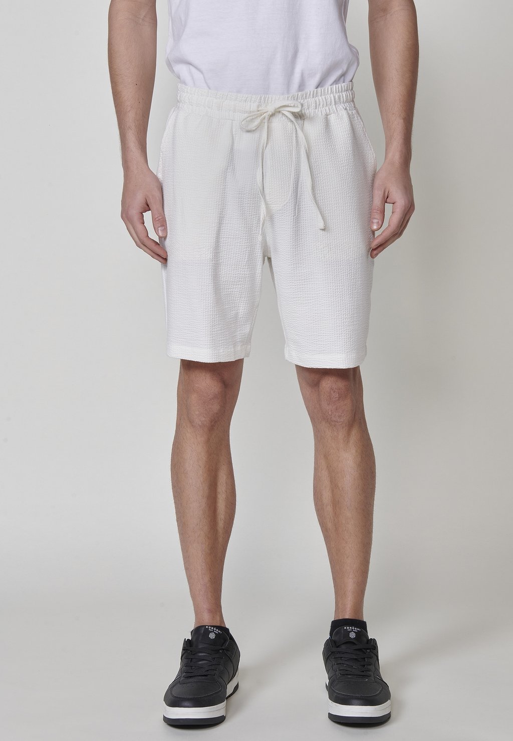 

Шорты BERMUDA JOGGER Koroshi, кремовый