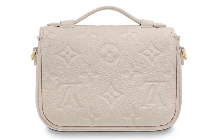LOUIS VUITTON Миниатюрная сумка Métis Monogram Empriente бежевого цвета — фото 4