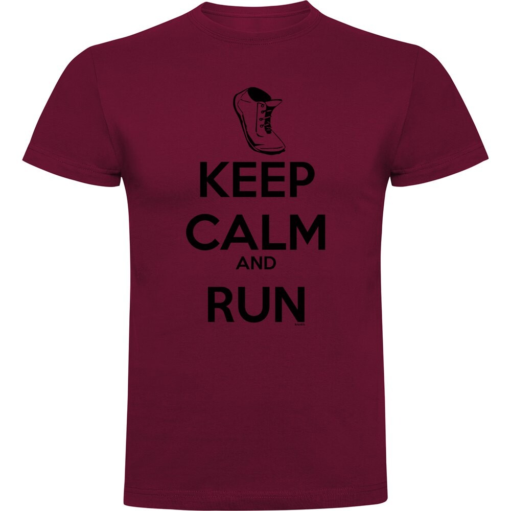 

Футболка Kruskis Keep Calm And Run, красный